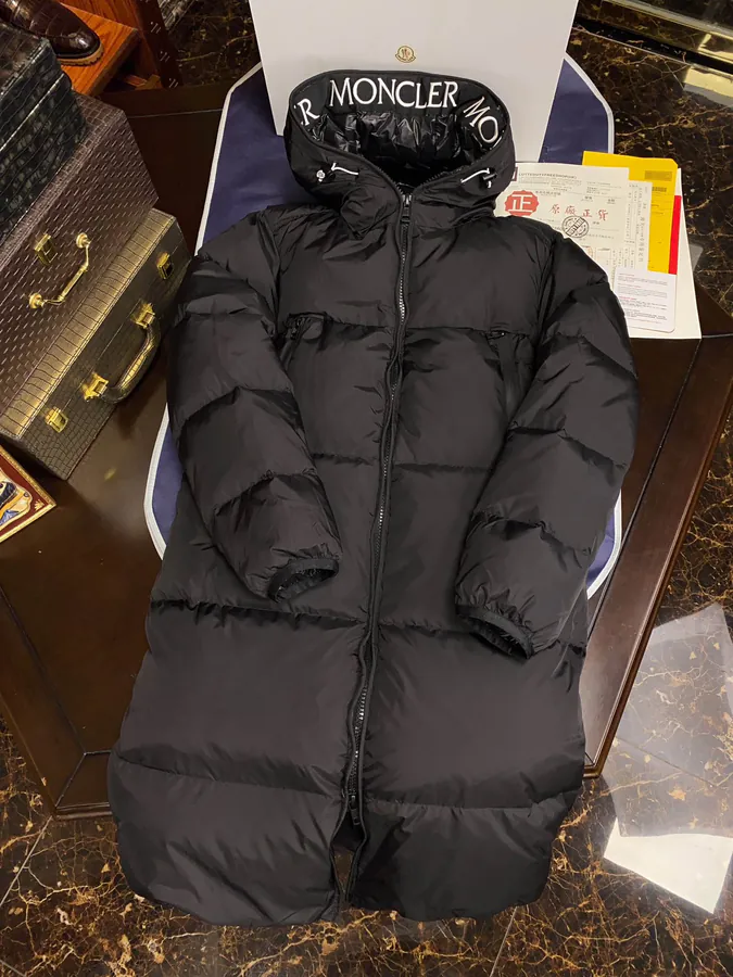 Moncler Men's Hooded Down Jacket 80s Inspired Design