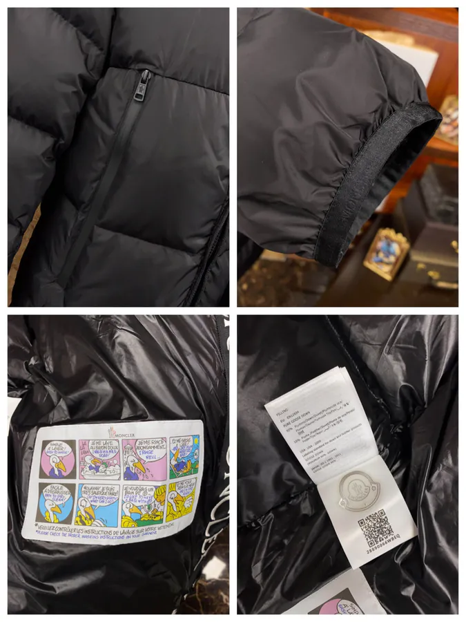 Moncler Men's Hooded Down Jacket 80s Inspired Design