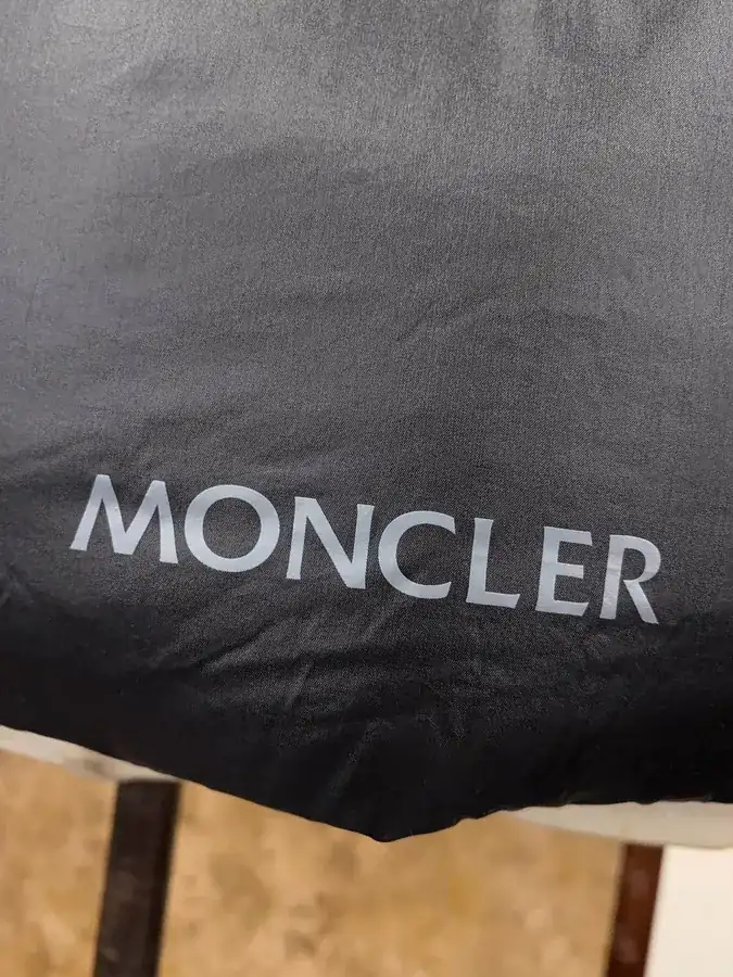 Moncler Men's and Women's Jacket Grey and Black