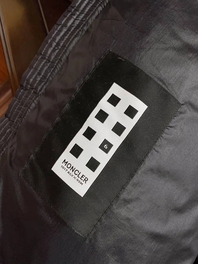 Moncler Men's and Women's Jacket Grey and Black