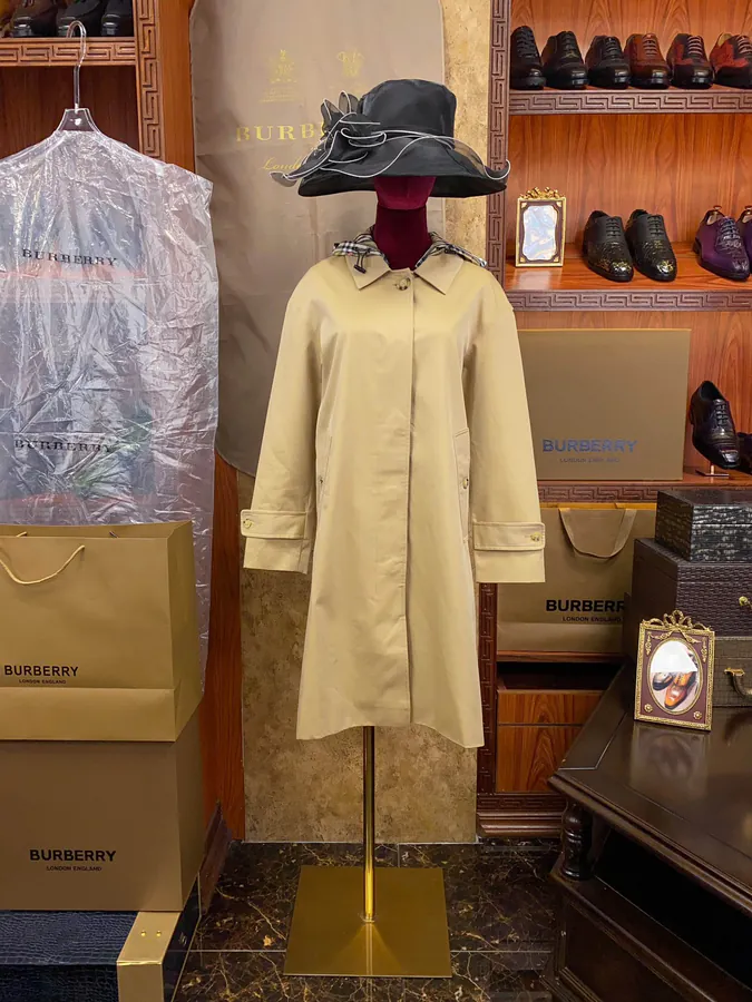 B Brand Autumn 2024 Cotton Gabardine Hoodie with Matching Dust Bag and Box