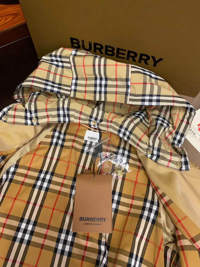 B Brand Autumn 2024 Cotton Gabardine Hoodie with Matching Dust Bag and Box
