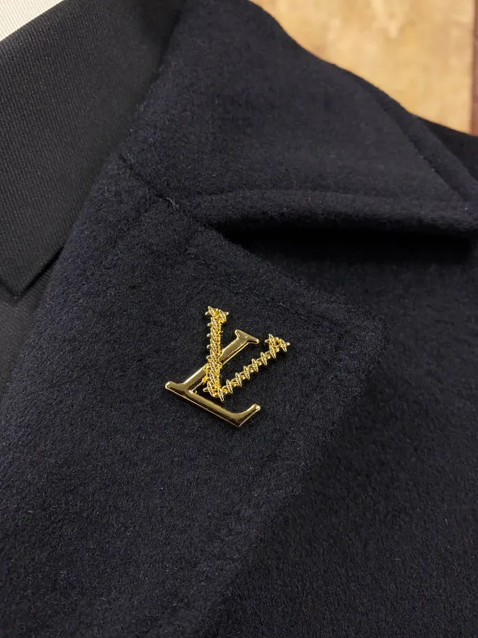 1V Men's Long Coat Premium Wool Blend