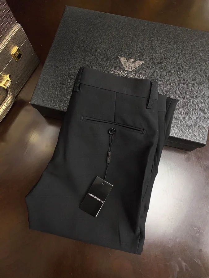 Armani Men's Business Suit Set Premium Leisure Suit and Trousers