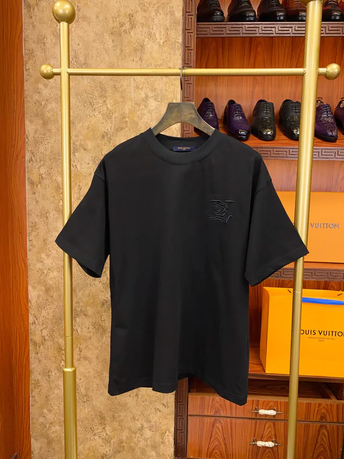 1V Leather Brand Stylish Short Sleeve for Men and Women