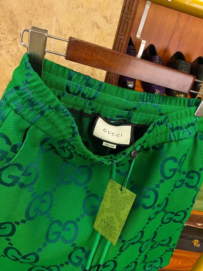 Gucci Original Level Sport Shorts with Custom Logo Hardware