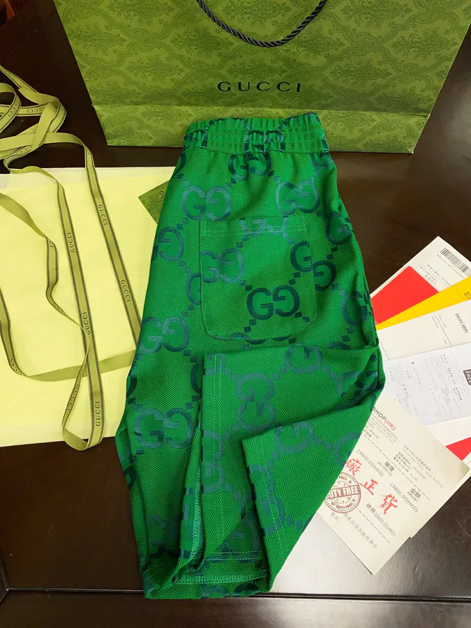 Gucci Original Level Sport Shorts with Custom Logo Hardware