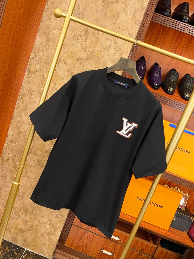 1V Leather Brand Stylish Short Sleeve for Men and Women