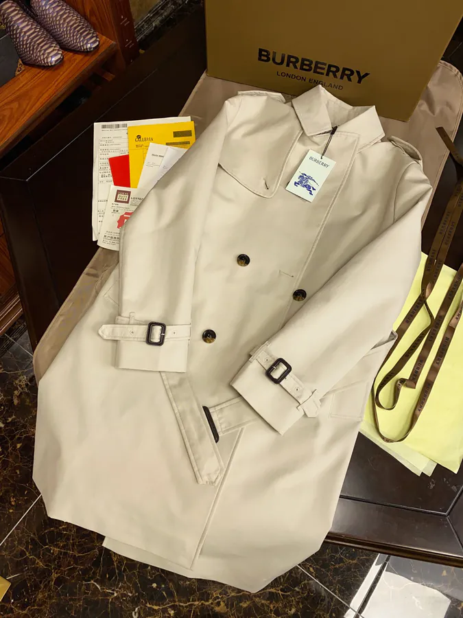 Barbour Spring Autumn New Collection Trench Coat