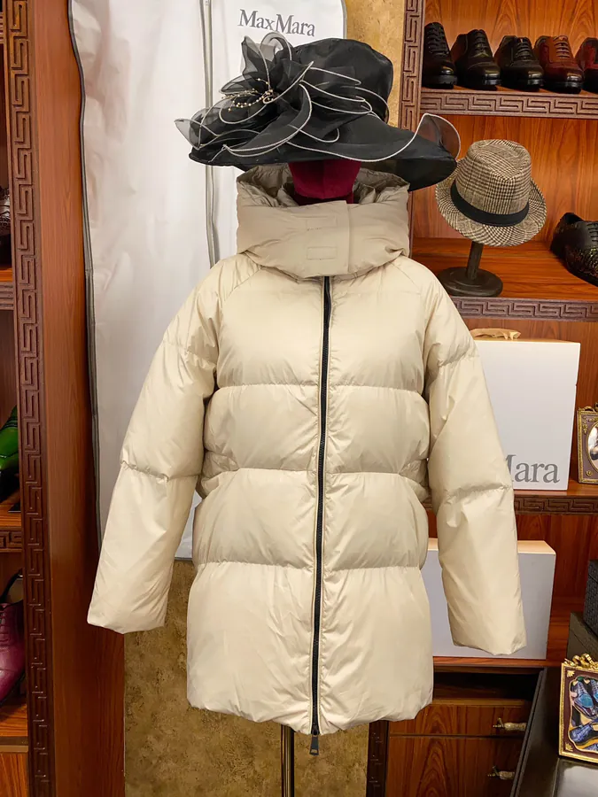 MaxMara Premium Longline Down Coat Unisex