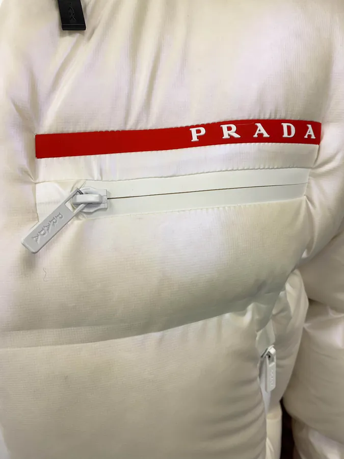 PRAD@ Linea Rossa Series Women's Short Sleeve Hoodie