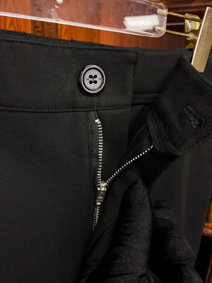 1V Work Pants with Patchwork Embroidery