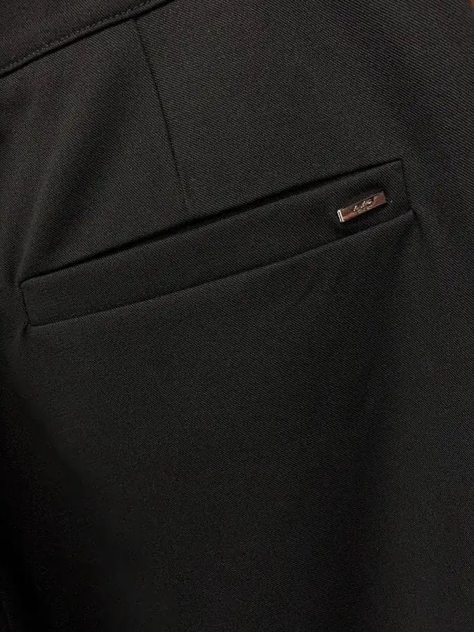 1V Work Pants with Patchwork Embroidery