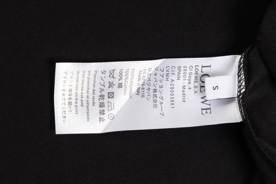 LOEW 罗意威 新款 Logo 兔子短袖 T 恤