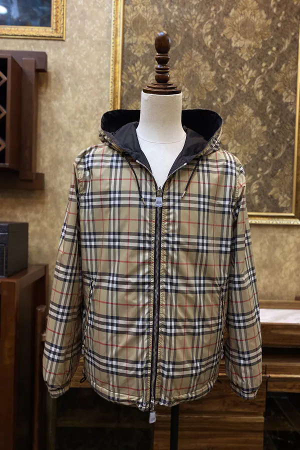 Double Sided BBR Jacket Classic Vintage Plaid