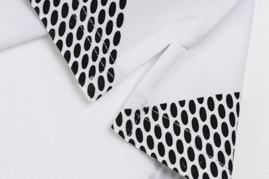 1V Pearl Letter Checkered Short Sleeve Blazer