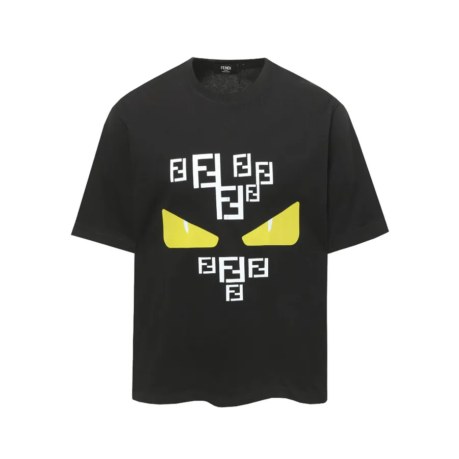 FD2025ss New Classic Monster Eyes Oversized T Shirt