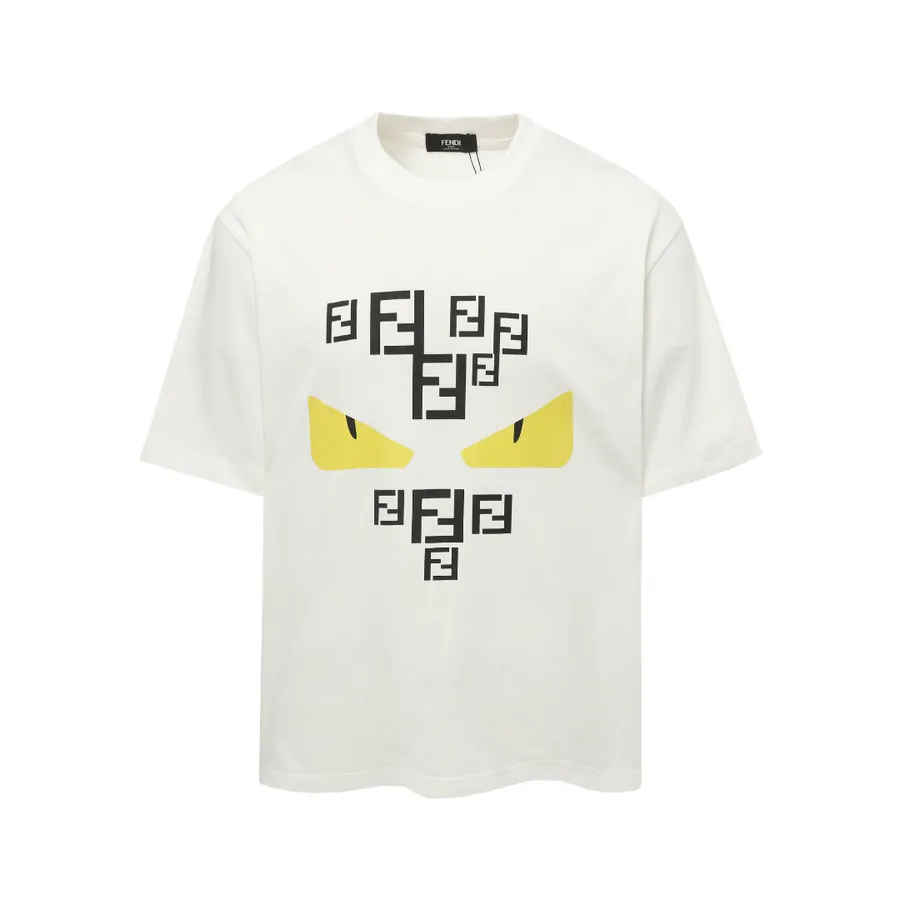 FD2025ss New Classic Monster Eye Loose T Shirt