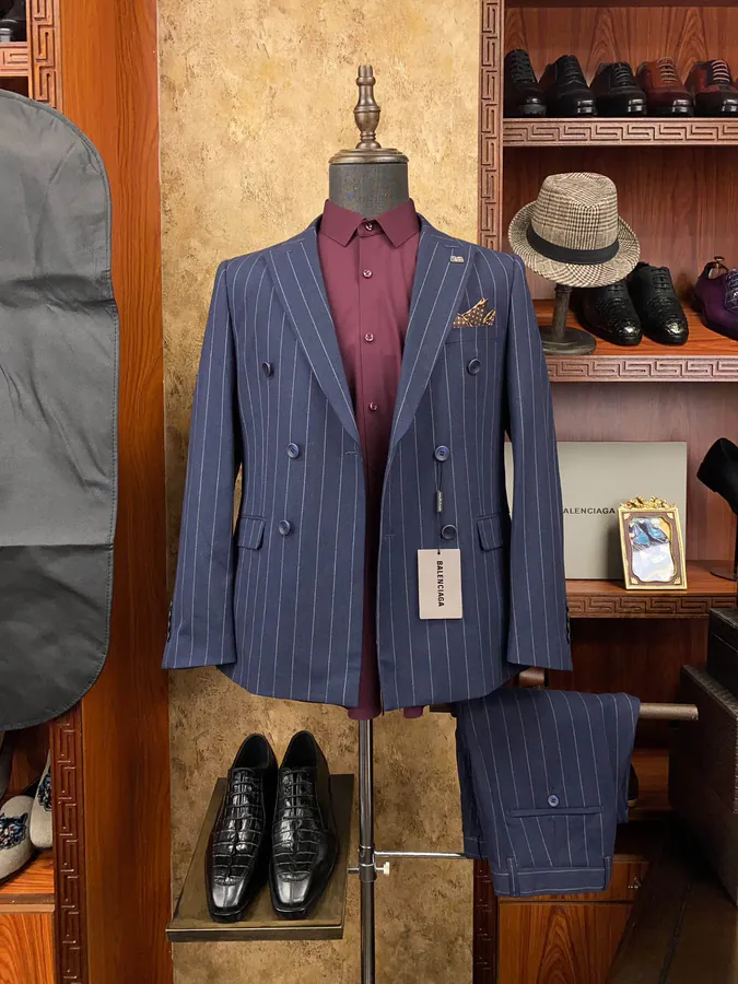 Balenciaga Men's Business Suit Set Premium Tailored Design
