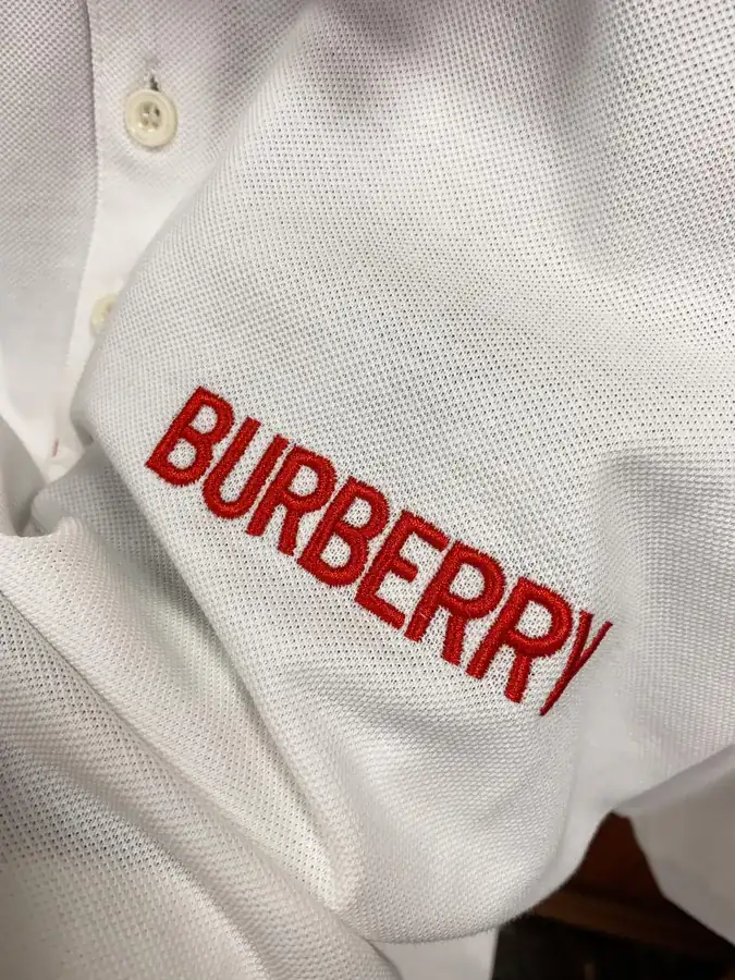 BBR Premium Polo Shirt Classic Stitched Letter Detail, Lightweight Fabric