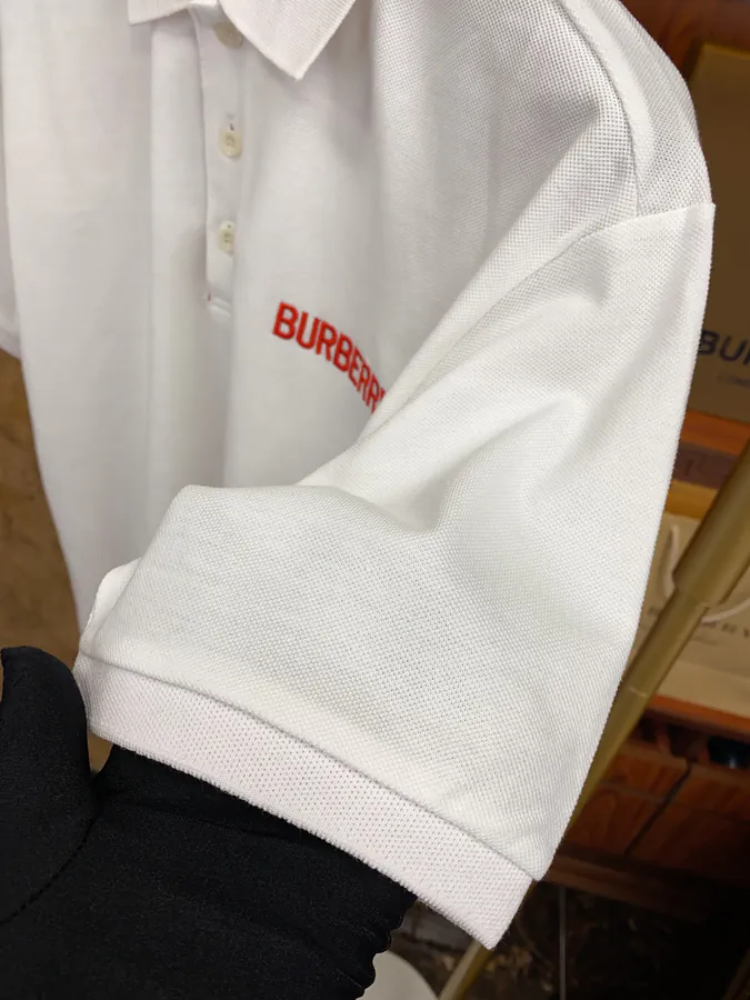BBR Premium Polo Shirt Classic Stitched Letter Detail, Lightweight Fabric