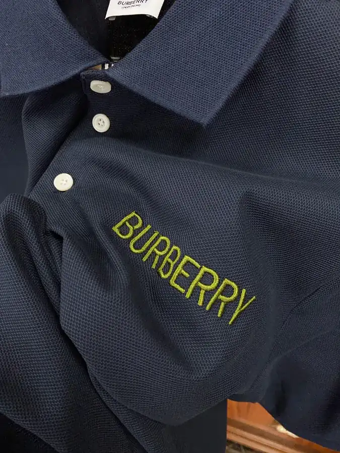 BBR Polo Shirt Classic Collar with Embroidered Logo, Premium Fabric