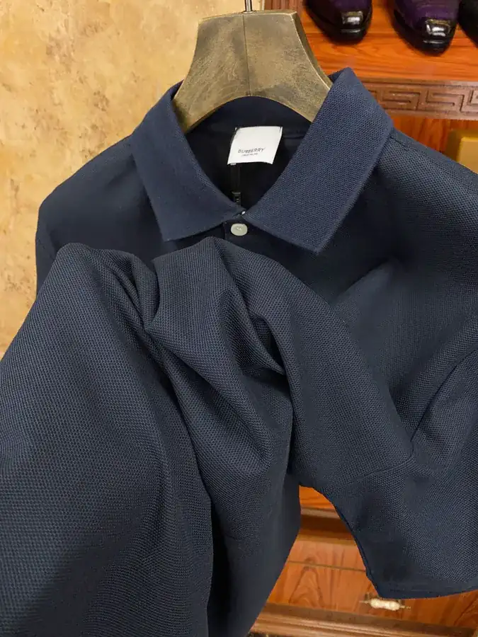 BBR Polo Shirt Classic Collar with Embroidered Logo, Premium Fabric