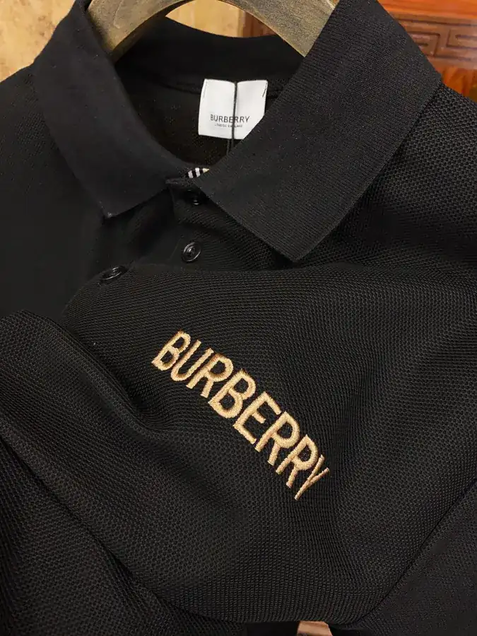 BBR Premium Polo Shirt Classic Stitched Letter Detail, Lightweight Fabric
