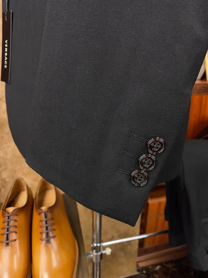Versace Professional Suit Set Tailored for the Elite