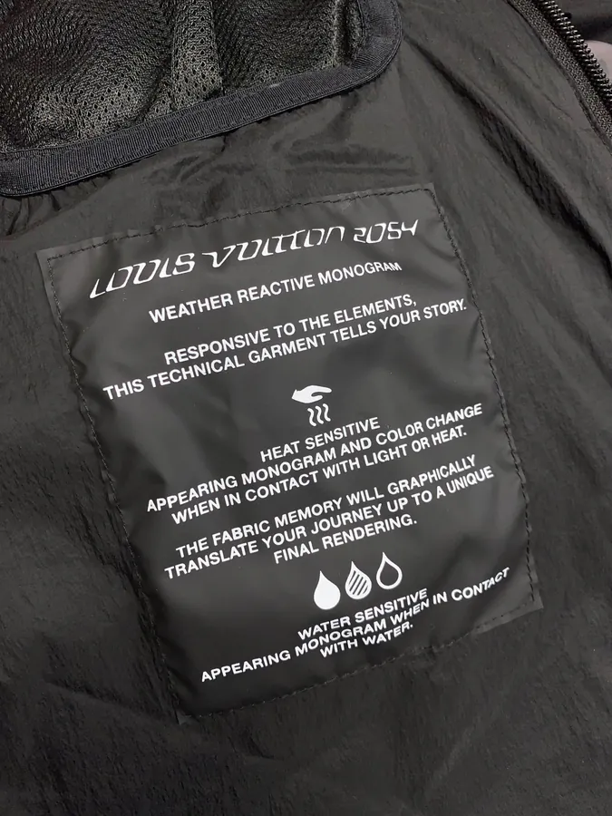 1V 驴牌 Winter Down Jacket with Temperature Responsive Color