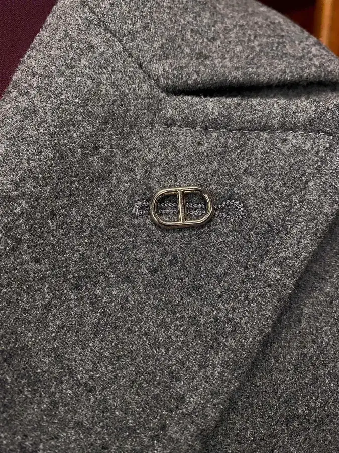 CD DIOR Dior Water钻别针可拆卸大衣