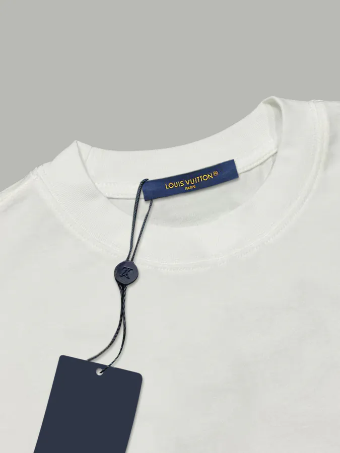 1V New Arrival Premium Print Double Layer Pure Cotton Short Sleeve T Shirt