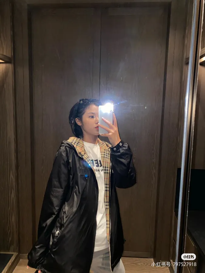 Double Sided BBR Jacket Vintage Grained Polyester Long Sleeve