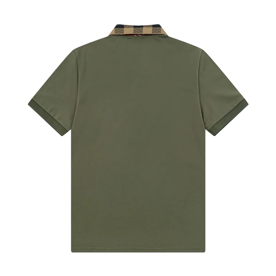 BBR Premium Polo Shirt Classic Stitched Letter Detail, Lightweight Cotton Fabric