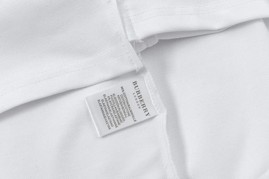 BBR Premium Polo Shirt Classic Embroidered Letter Collar, Cotton Fabric