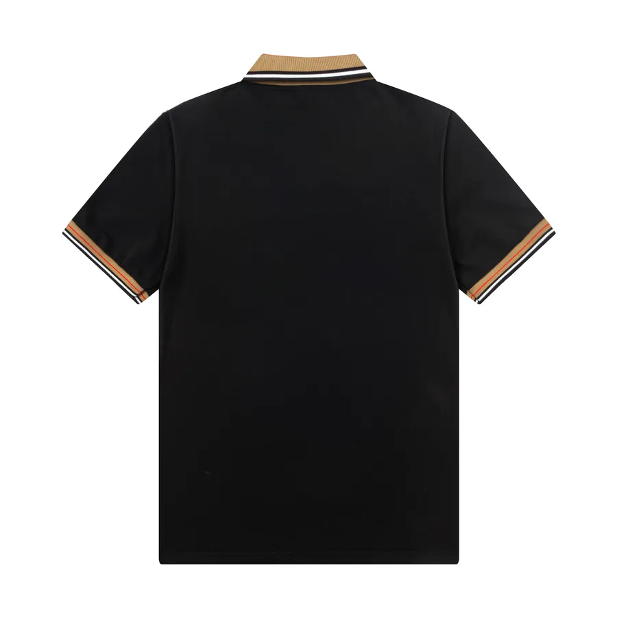 BBR Premium Polo Shirt Classic Embroidered Letter Front, Elegant Collar Detail