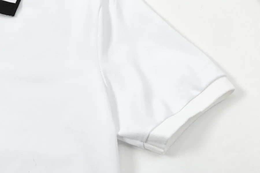 BBR Premium Polo Shirt Classic Embroidered Letter Front, Elegant Collar Detail