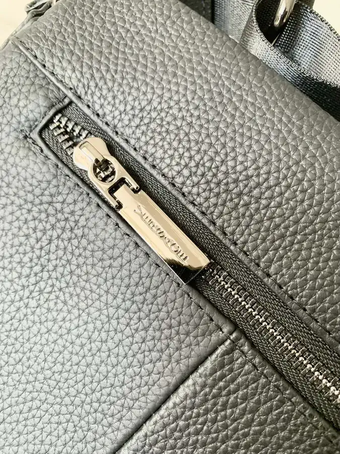 Versace Men's Grained Calfskin Briefcase