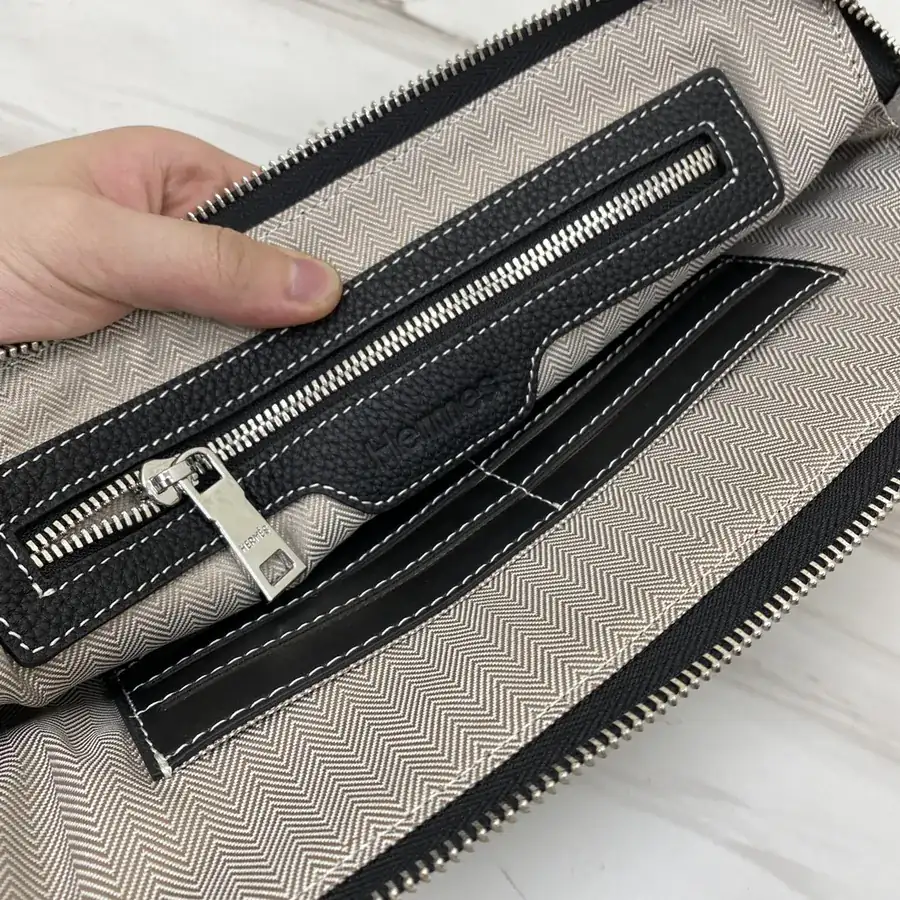 H Brand New Men's Wallet Premium Leather, Elegant Craftsmanship