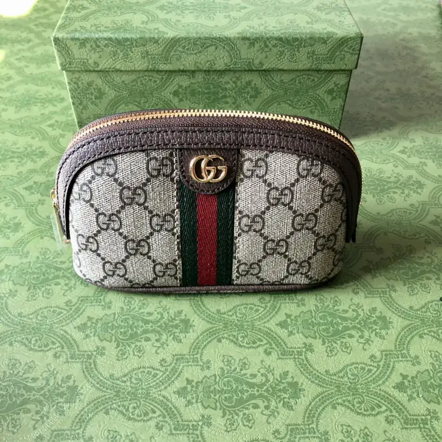 Ophidia Series Mini Cosmetic Bag GG Supreme