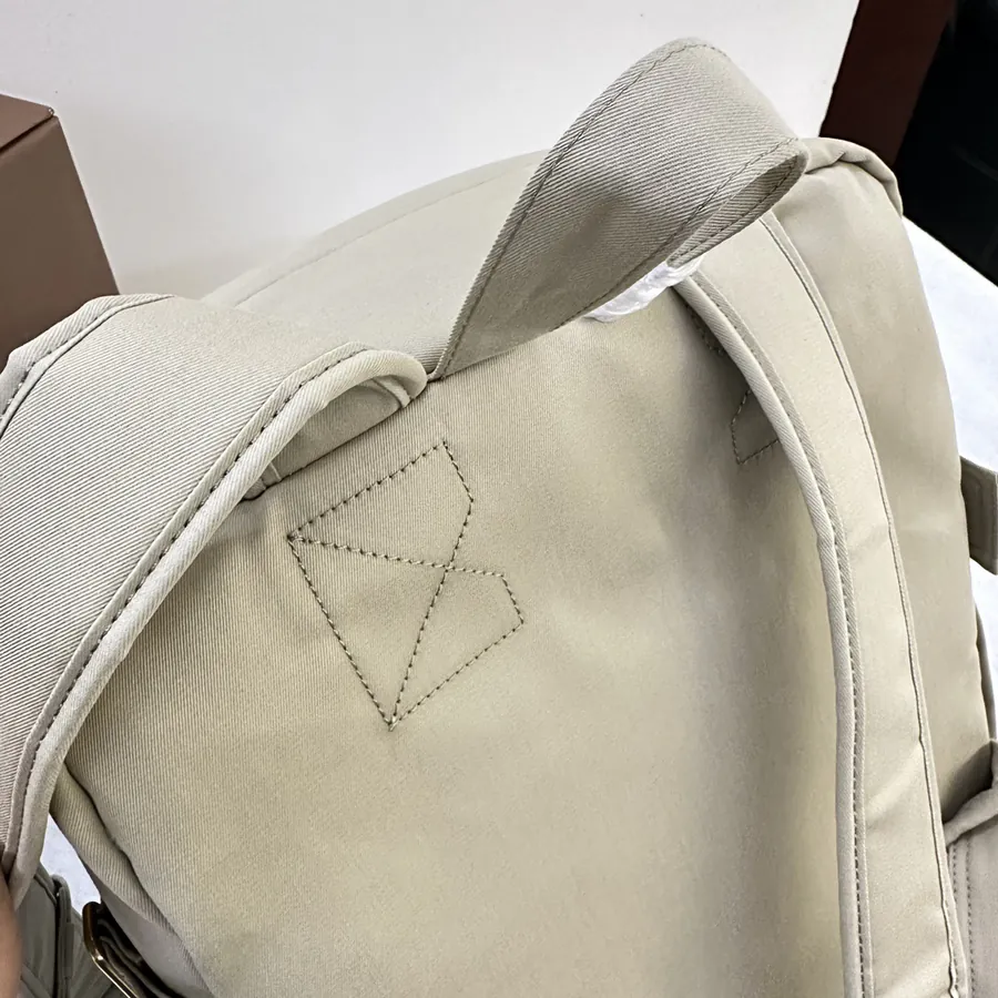 Burberry Trench Inspired Bucket Bag with EKD Embroidery and Metal B Clasp