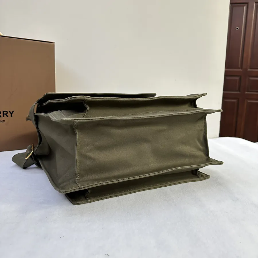 B Style Trench Crossbody Bag in Hunter Beige