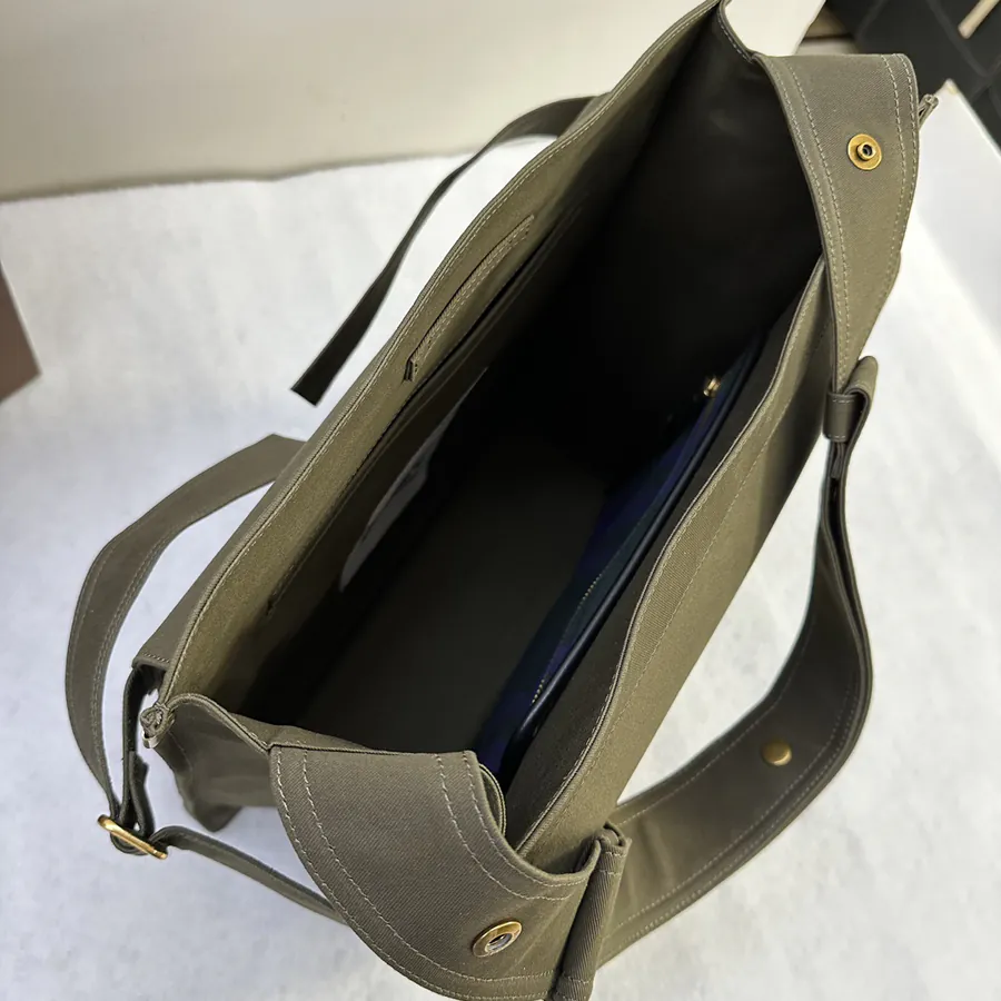 B Style Trench Crossbody Bag in Hunter Beige