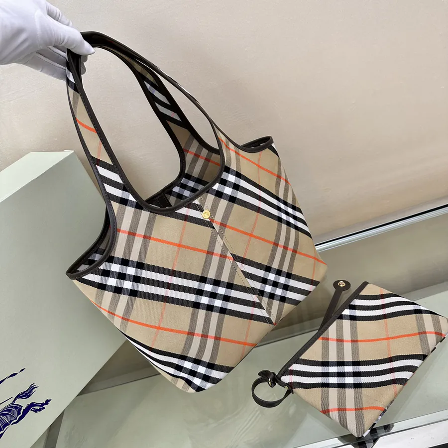 Burberry Latest Tote Bag with Soft and Structured Design