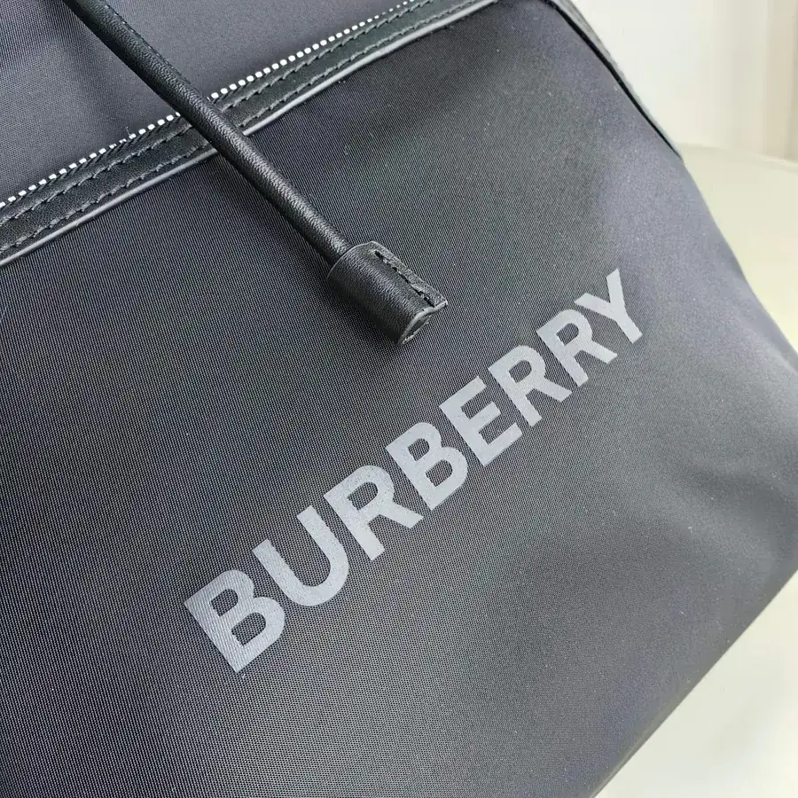 Burberry Large Canvas Military Backpack with Leather Handles