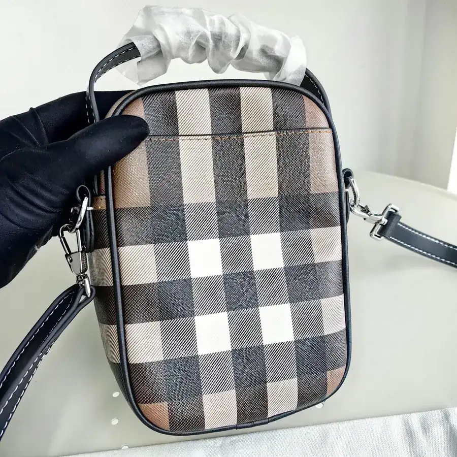 Burberry Mini Crossbody Bag with Brand Logo