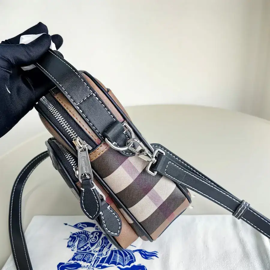 Burberry Mini Crossbody Bag with Brand Logo