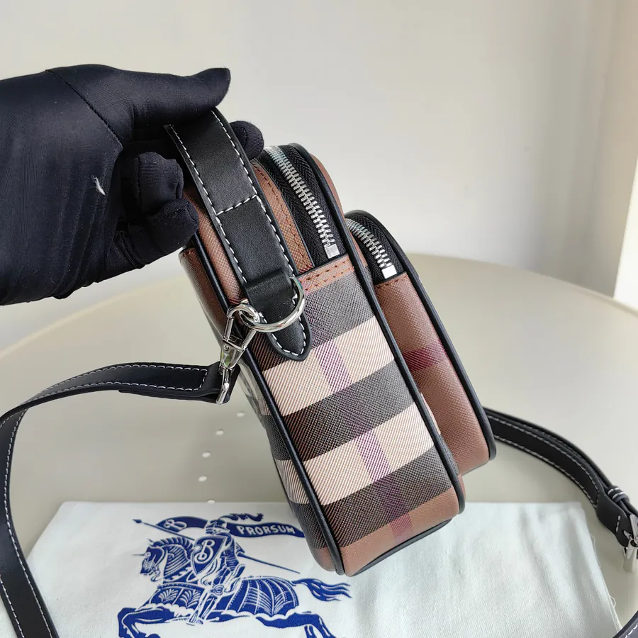 Burberry Mini Crossbody Bag with Brand Logo