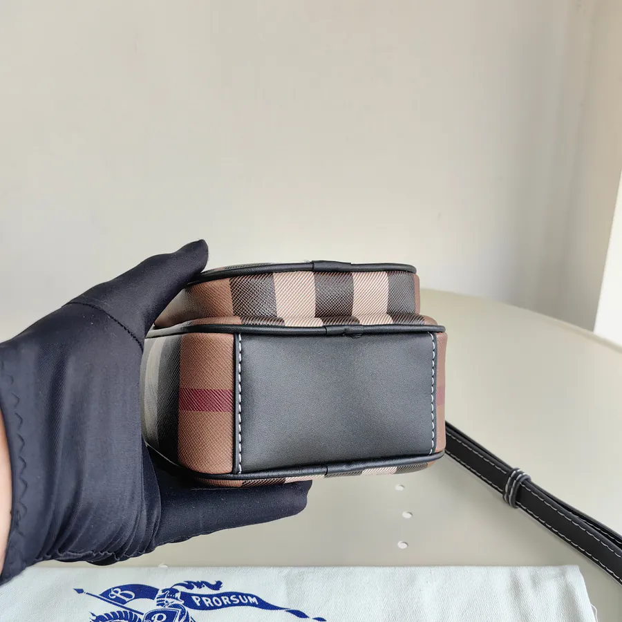 Burberry Mini Crossbody Bag with Brand Logo