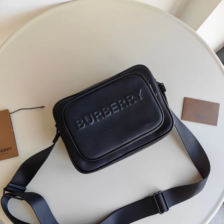 Burberry New Embossed Logo Crossbody Bag